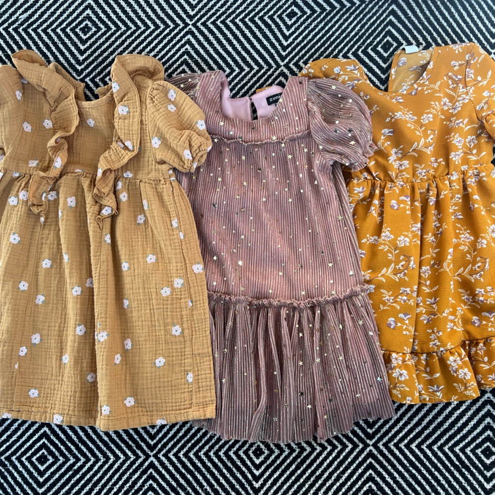 Girls size 5T dresses (assorted)